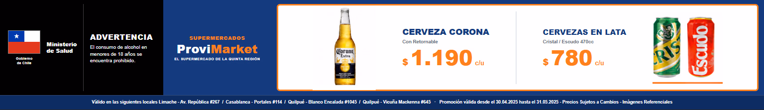 Banner promocional de ProviMarket.